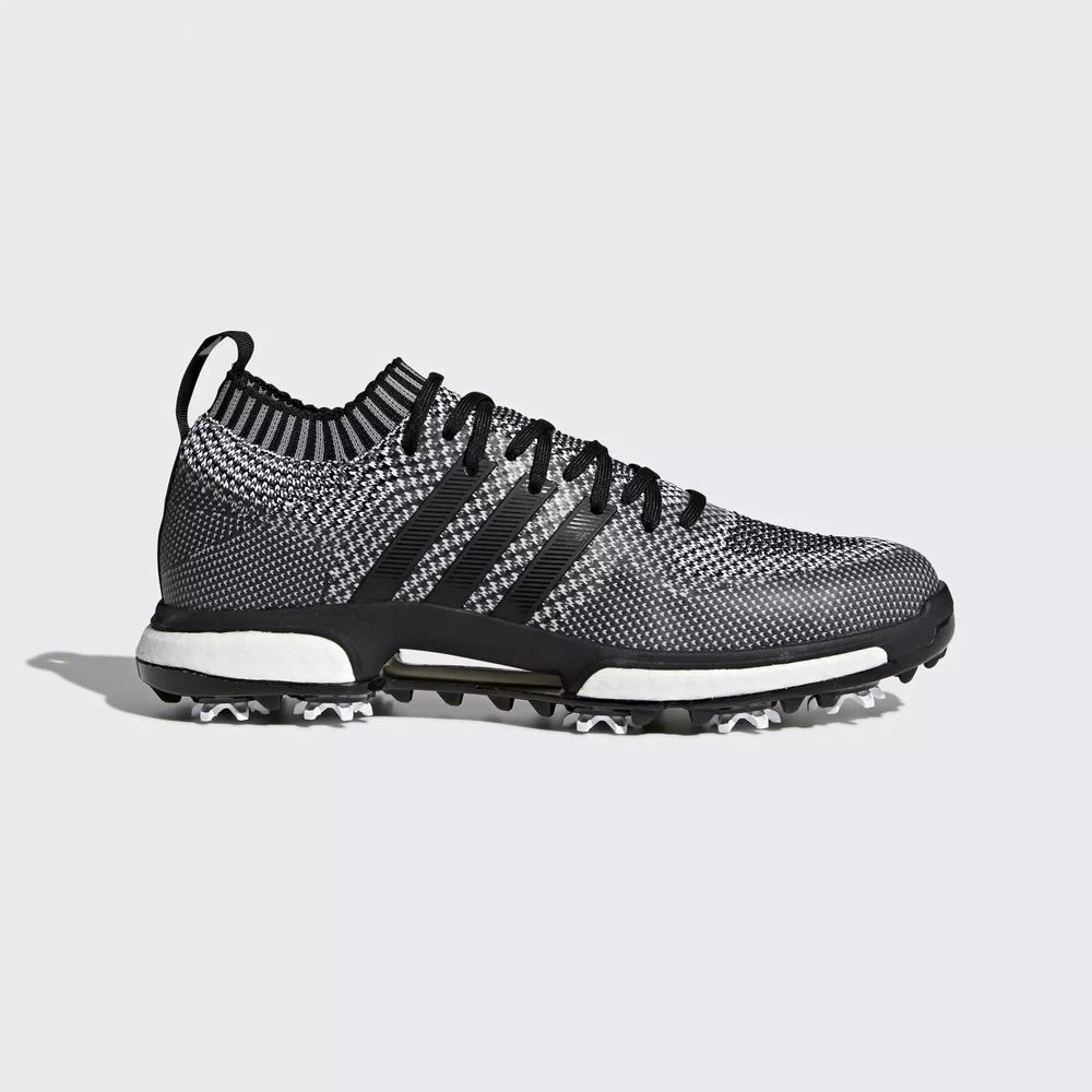 Adidas Tour360 Knit Tenis De Golf Negros Para Hombre (MX-15883)